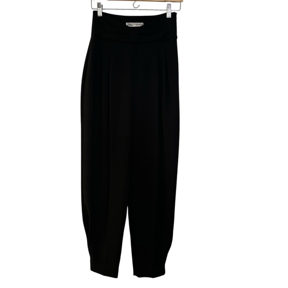 Zara Draped Trousers - Picture 2 of 8